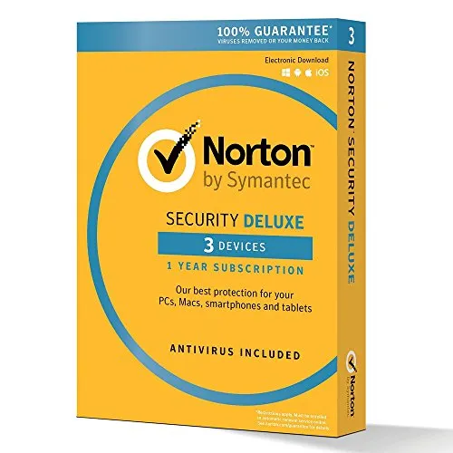 Norton Security Deluxe 3 dispositivi - Abbonamento 1 anno