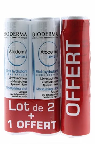 ATODERM STICK LEVRES 4 GR LOT DE 3