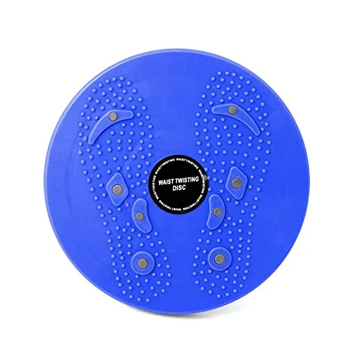 Soulitem vita torsione disco magnetico per piastra sport fitness, perdita di peso gamba esercizio stretching di struttura training Blue