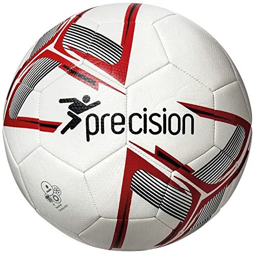 Precision Fusion IMS - Pallone da calcio unisex, taglia 3, colore: bianco/ciano blu/nero