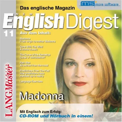 English Digest with Madonna