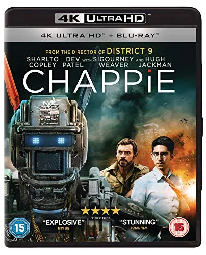 Chappie (Uhd & Bd - 2 Discs) (Non Uv) [Edizione: Regno Unito]