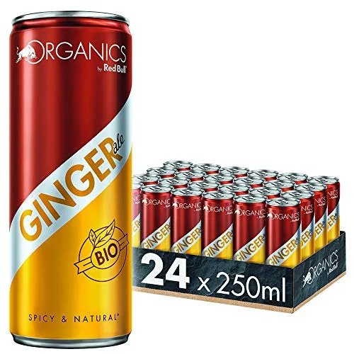 ORGANICS by Red Bull Ginger Ale BIO 250ml (24 lattine)