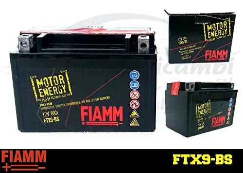 BATTERIA FIAMM FTX9-BS (12V 8Ah)