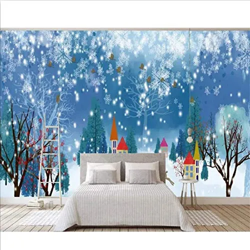 Personalizzato per bambini murale 3d foto wallpaper dipinto a mano foresta alce immagine camera da letto arredamento immagine 3d murale carta da parati per parete 3d-400X280cm