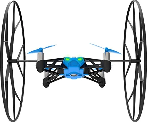 Parrot Minidrones Rolling Spider Drone, Blu/Nero