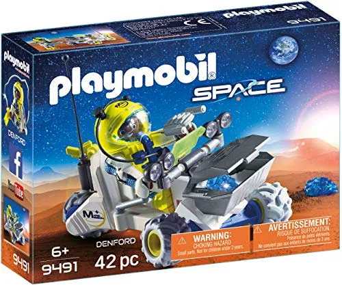 Playmobil Space 9491 MEZZO LEGGERO DI ESPLORAZIONE per bambini dai 4 anni