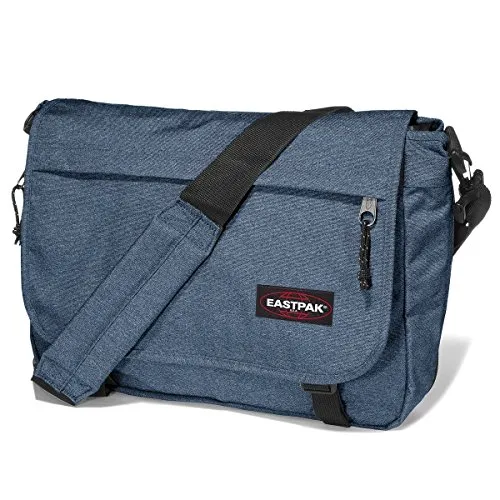 Eastpak Delegate, Borsa A Tracolla Unisex, Blu (Double Denim), 20 liters, Taglia Unica (38 centimeters)