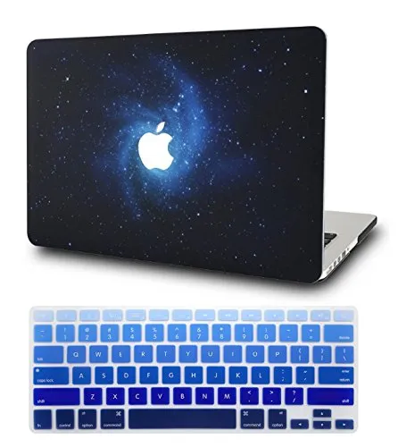 KECC MacBook Pro16 (2020/2019) Pollici Custodia Case in Pelle Rigida w/EU Cover Protettiva per Vecchio MacBook PRO 16 {A2141} (Blu)