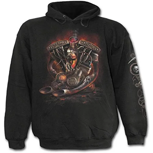 Spiral - Steam Punk Rider - Black (Felpa Tg. S) Merchandising Ufficiale