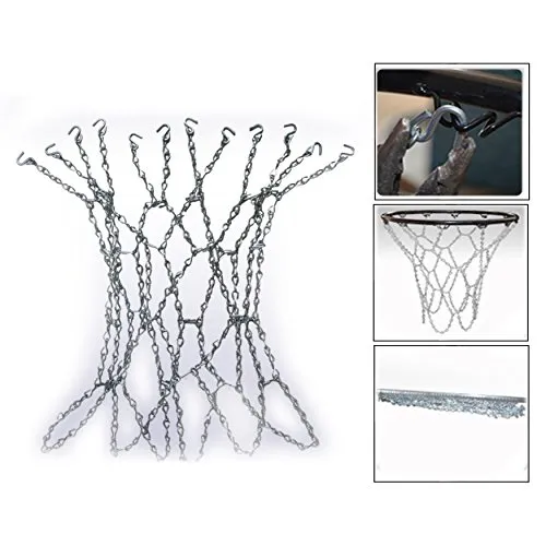 Itian Rete Basket in Metal con Catenella Molto Resistente