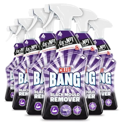 Cillit Bang Smacchiatore nero 750 ml, confezione da 6