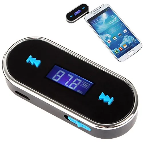 Trasmettitore senza fili di nuova generazione per radio FM e lettore musicale MP3, da auto, per Samsung, HTC, LG, Sony, Nokia