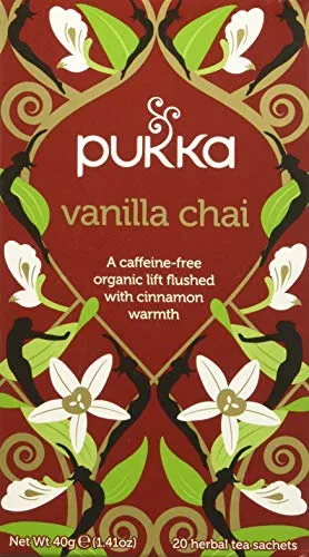 Pukka Herbs | Vanilla Chai | Tisana Biologica | 20 filtri
