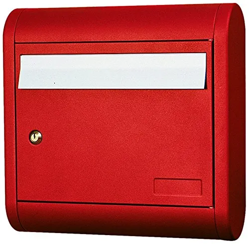 Alubox Sole Cassetta Postale, Rosso