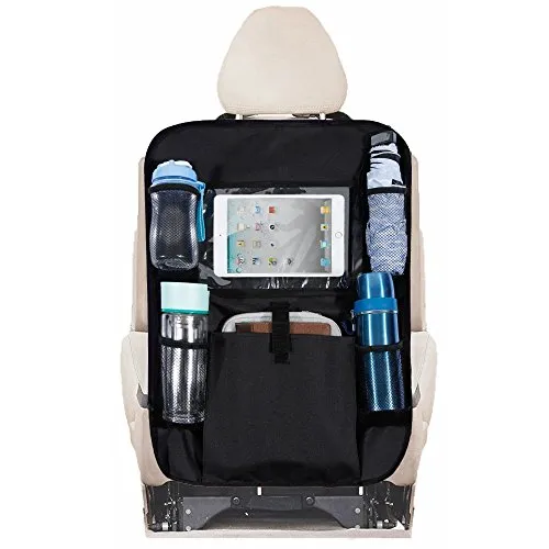 Rovtop Portaoggetti Auto Sedile Organizer Bagagliaio con Tasca, Proteggi Sedile per Auto per Bambini