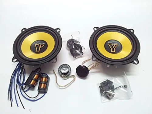 Altoparlanti Kit 2 vie Diametro 130 mm Marca Phonocar Modello 2/844 -Woofer 130mm cono in Polipropilene -dome tweeter -crossover 12 db/oct -Potenza 70 W max -Impedenza 4 ohm