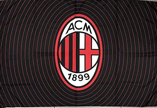 AC Milan - Bandiera ufficiale di grandi dimensioni, 100 x 140 cm