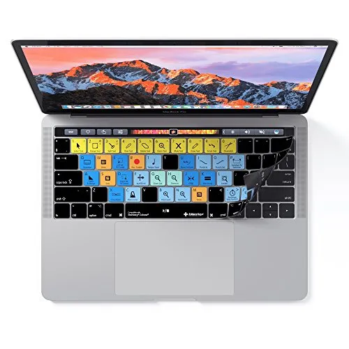 Cover per tastiera per Apple MacBook Pro con Touch Bar - Scorciatoie e protezione