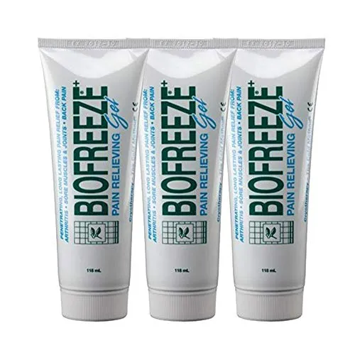 Biofreeze - Gel per alleviare il dolore, 118 ml, confezione tripla