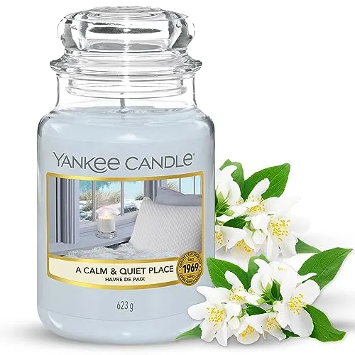 Yankee Candle Candela profumata in giara grande | Un posto calmo e tranquillo | Durata Fino a 150 Ore | regalo perfetto per le donn