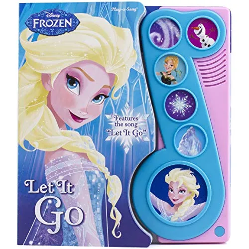 Disney Frozen - Let It Go Little Music Note Sound Book - PI Kids (Play-A-Song)