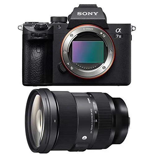 KIT SONY ALPHA 7 III + SIGMA 24-70 f/2.8 ART SONY FE