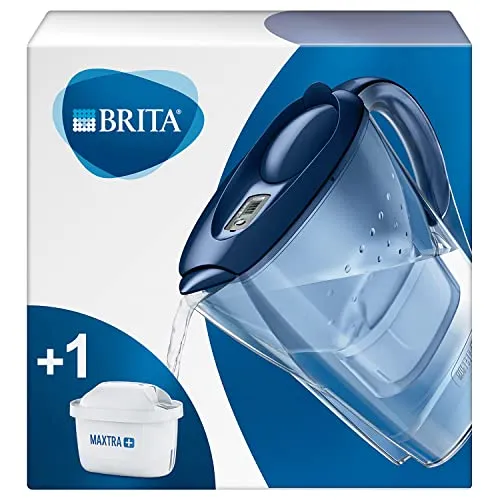 Brita - Caraffa filtrante Marella, blau, 26.0 x 9.0 x 25.0 cm