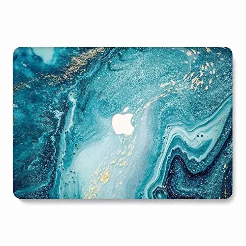 AQYLQ Custodia Cover MacBook Air Cover Rigida Duro Caso Copertina per Apple 13.3 Pollice MacBook Air(A1466 / A1369) - Onda Creativa