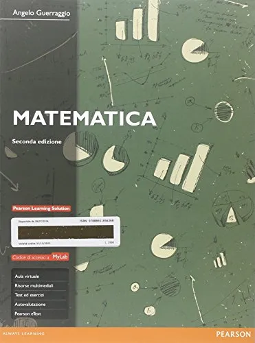 Matematica. Ediz. Mylab. Con aggiornamento online