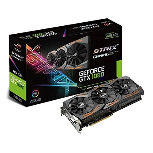 Asus GeForce ROG STRIX-GTX1080-8G-Gaming Scheda Grafica da 8 GB, DDR5X