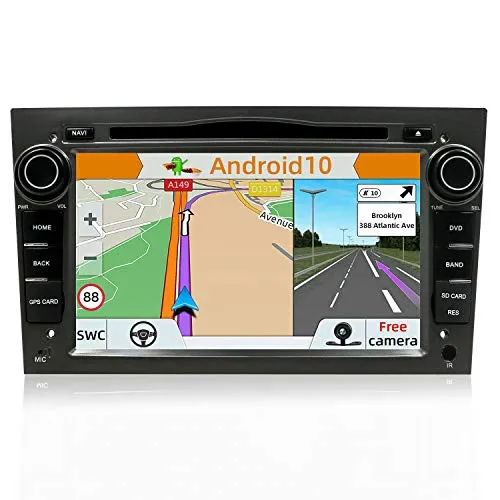 YUNTX Android 9.0 Autoradio per Opel Astra/Vectra/Zafira | 2 DIN | Fotocamera posteriore e Canbus GRATUITI | 7 Pollici | Supporta Mirror-link/Controllo del volante /4G/WiFi/Bluetooth/DAB+