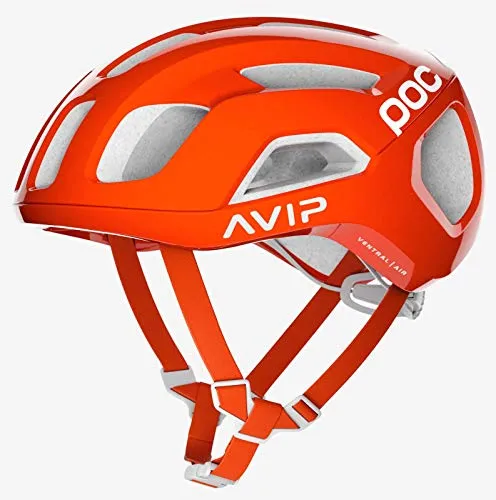 POC Ventral Air SPIN - Casco da ciclismo unisex per adulti, colore: arancione Zink Orange AVIP, SML