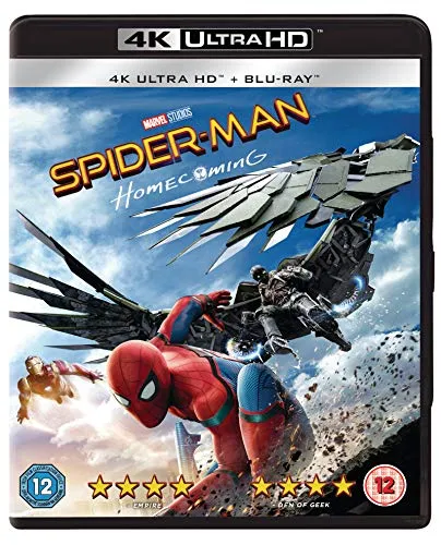 Spider-Man Homecoming (2 Discs - Bd & Uhd) (3 Blu-Ray) [Edizione: Regno Unito]