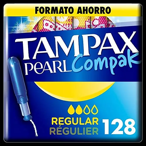 Tampax Pearl Compak Regolare 128 unidades