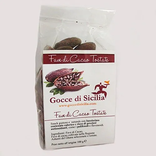 Gocce di Sicilia - Fave di cacao tostate