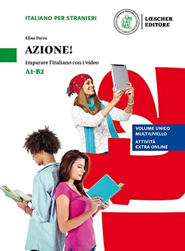 Azione! Imparare l'italiano con i video. Livello A1-B2. Con espansione online