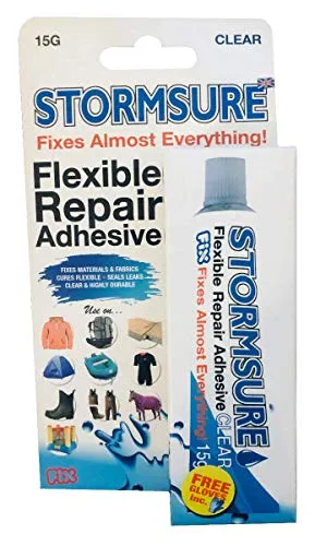 Stormsure Flexible Repair Adhesive 15g Clear