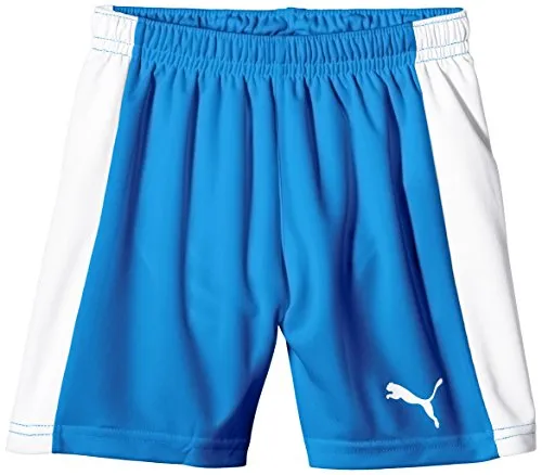 Puma Pitch Withinnerbrief, Pantaloncino Da Calcio Unisex, Blu Royal/Bianco, M, bambini