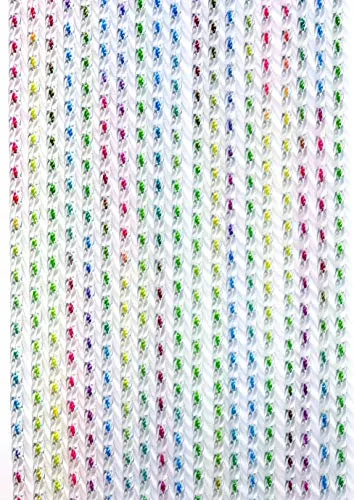 CIAMPI Tenda Moschiera in PVC 192 Fili 120 x 240 h cm Colore Multicolor 27M4 Medusa
