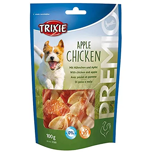 TRIXIE Snack PREMIO Apple Chicken, 100 g, Cane