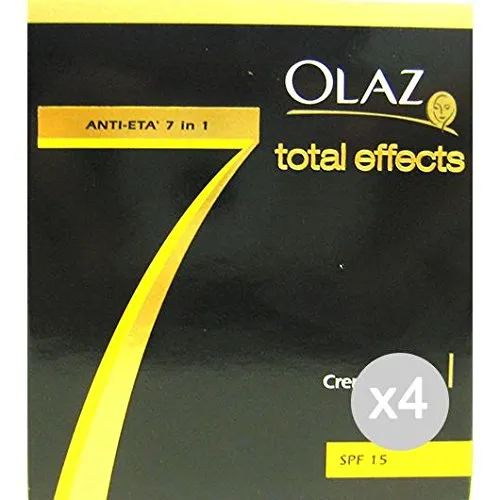 Set 4 OLAZ Crema Giorno Total Effects Anti Eta' Pump 50 Cura Della Pelle