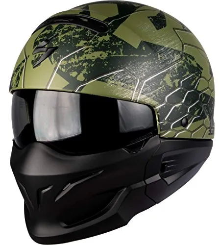 Scorpion Casco Moto EXO-COMBAT Ratnik, Matt Green, XXL