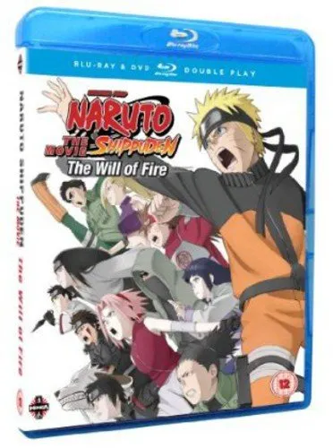 Naruto Shippuden Movie 3: The Will Of Fire Blu-Ray / Dvd Combo Pack - Limited Edition [Edizione: Regno Unito] [Edizione: Regno Unito]