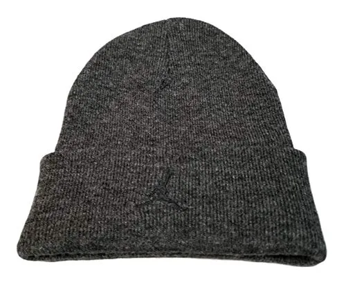 Jordan, Unisex Adulto, Cuffed Beanie 23 ENG, Poliestere, Berretti, Grigio, Taglia Unica EU