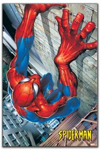 Artopweb Pannelli Decorativi Spiderman Quadro, Legno, Multicolore, 60x1.8x90 cm
