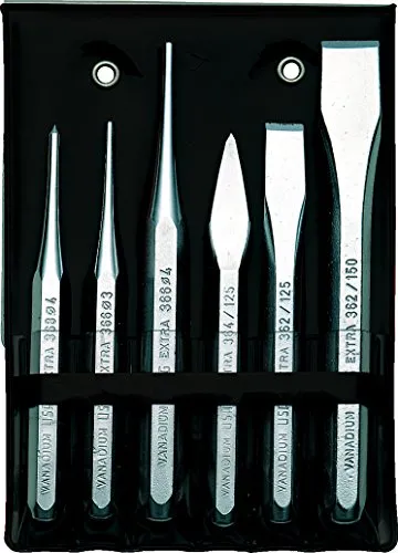 USAG 372 SE6 U03720181 Assortimento Utensili in Busta di Plastica (6 pezzi)