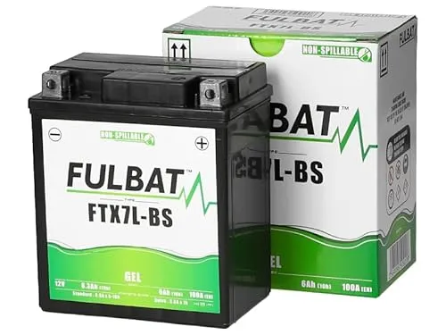 Fulbat - Batteria moto Gel YTX7L-BS / FTX7L-BS 12V 6Ah