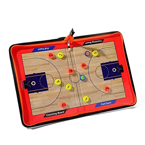 Katech Portatile Basketball Coaching Board Set Basketball Allenatore Tattica Lavagna Magnetica cancellabile Great Basketball Training Attrezzatura