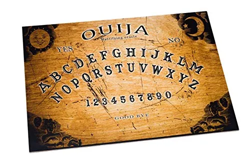 Wiccan Star Grande A3 Classico Tavola Ouija con Planchette e Istruzioni Dettagliate in Italiano Ouija Board.